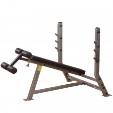 Body-Solid Full Commercial Olympic Decline Bench (SDB351G)